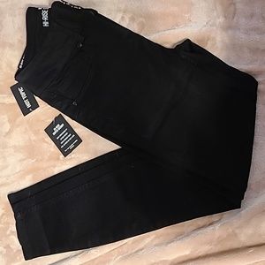 HT Denim ADULT Size 9 Blk Super Skinny Jeans